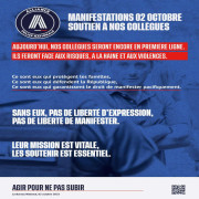 MANIFESTATIONS 2 OCTOBRE