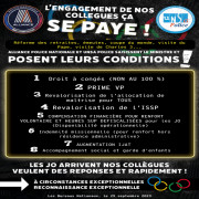 JO Paris 2024 : Alliance Police Nationale et Unsa Police posent leurs conditions au Ministre !