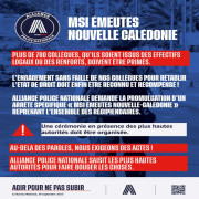 MSI EMEUTES NOUVELLE CALEDONIE