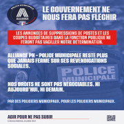 LE GOUVERNEMENT NE NOUS FERA PAS FLECHIR
