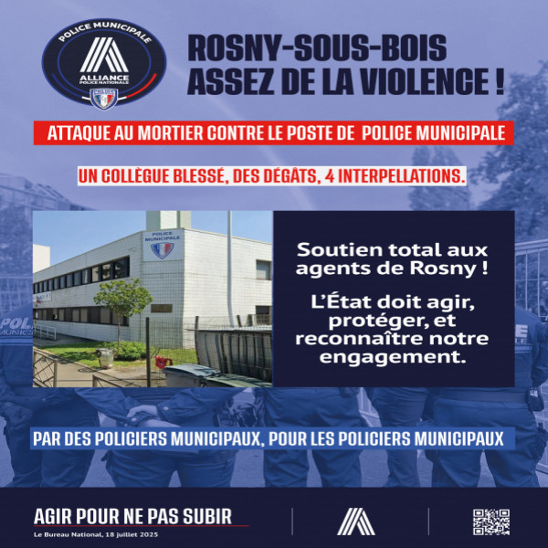 PM ROSNY SOUS BOIS ASSEZ DE LA VIOLENCE ! 